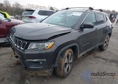 2018 Jeep Compass Latitude Fwd из США, поврежденный, VIN 3C4NJCBB9JT194597